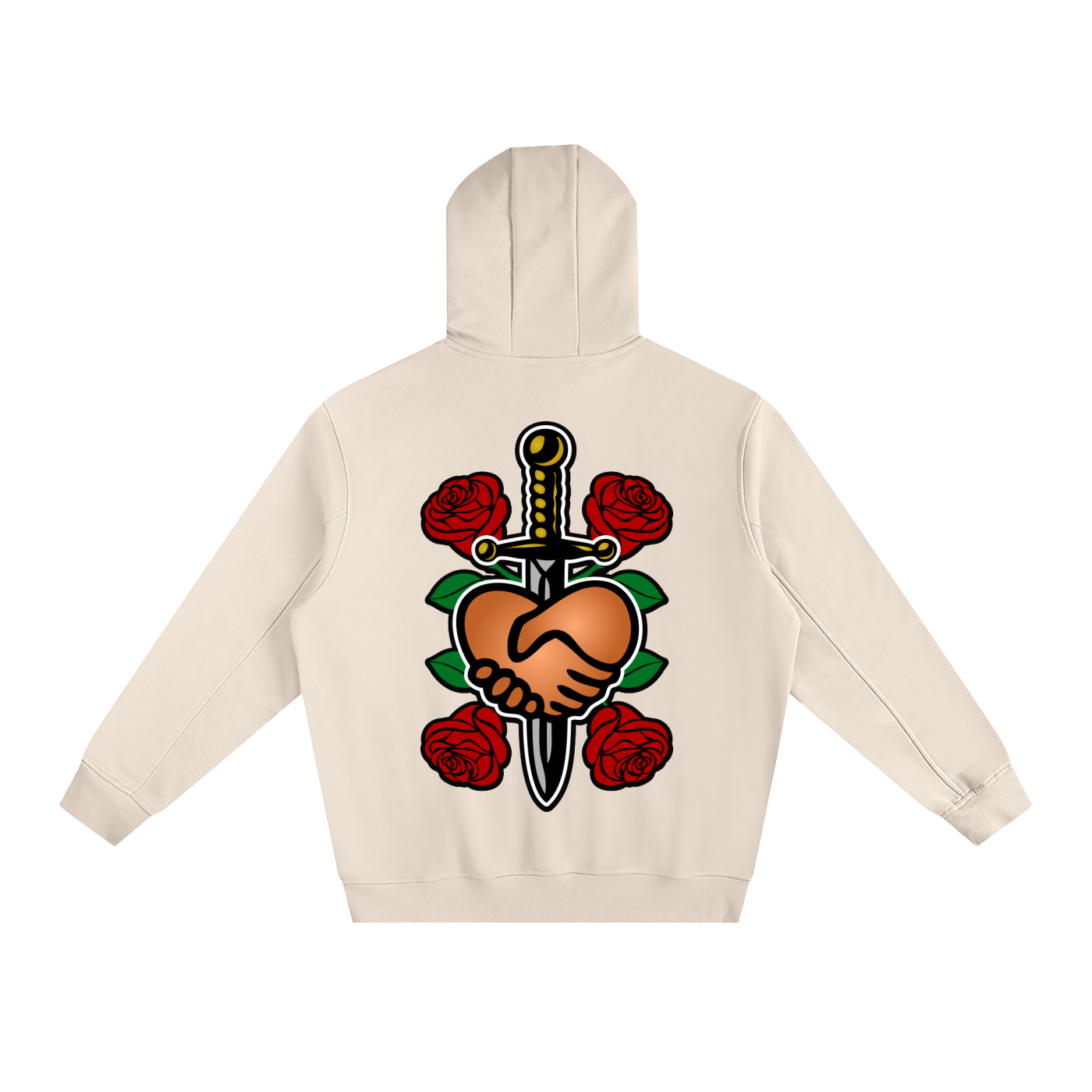 High Neck Rreal Hoodie