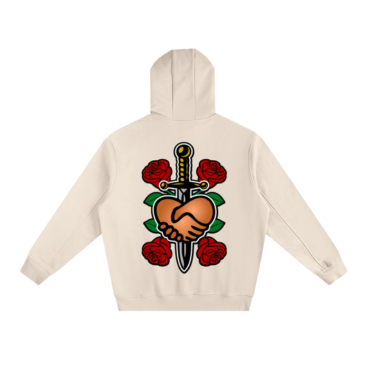 High Neck Rreal Hoodie