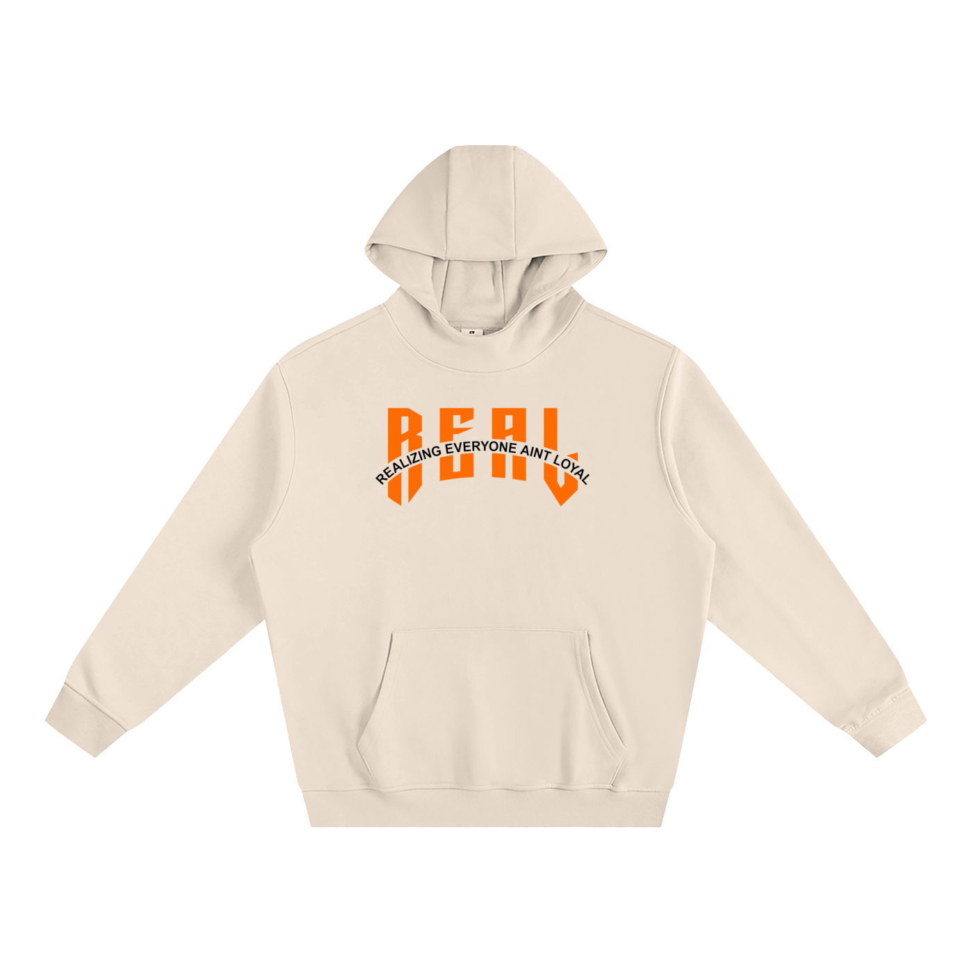 High Neck Rreal Hoodie