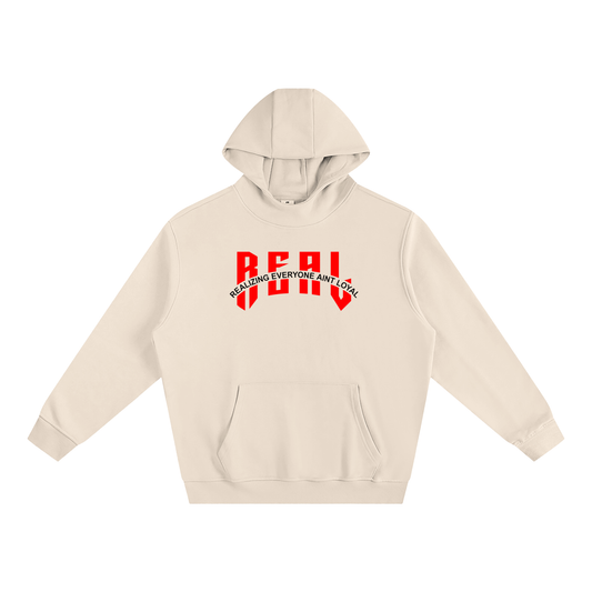 High Neck Rreal Hoodie (red)
